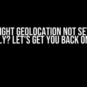 Playwright Geolocation Not Setting Up Properly? Let’s Get You Back on Track!