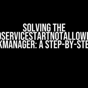 Solving the ForegroundServiceStartNotAllowedException in WorkManager: A Step-by-Step Guide