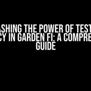 Unleashing the Power of Test Data Accuracy in Garden FI: A Comprehensive Guide